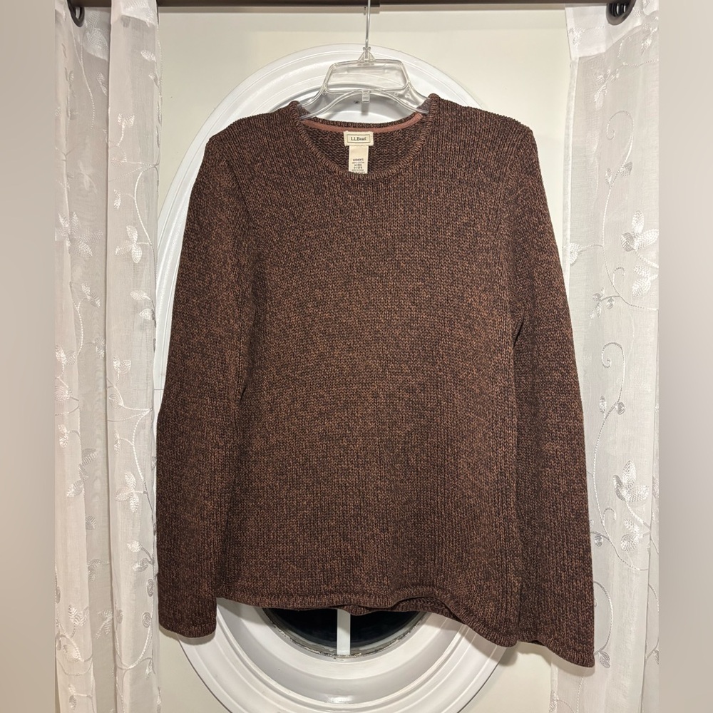 L.L. Bean Brown Pullover Sweater - M